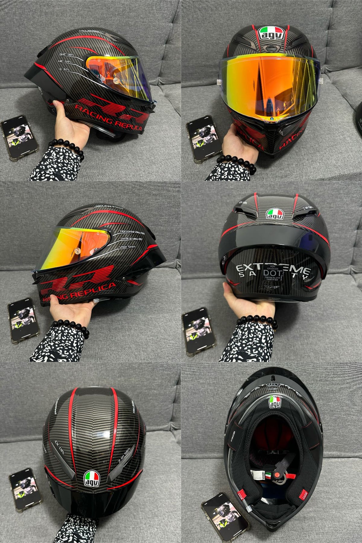 AGV Pista GP RR Performance (red)